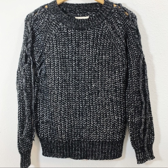 Kloth & Clover Long Sleeve Crew Neck Loose Knit Sweater Size Small - Picture 1 of 8